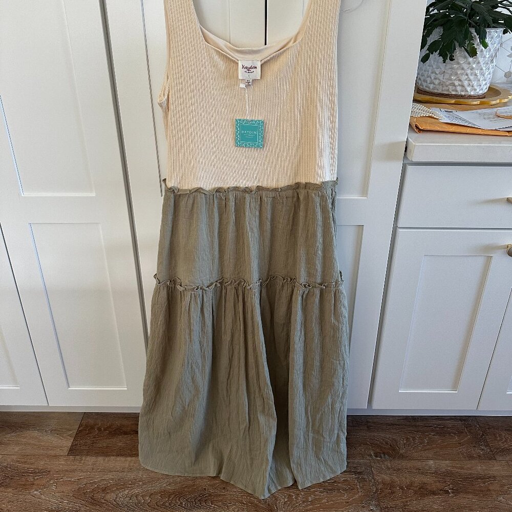 Cute green Midi Dress